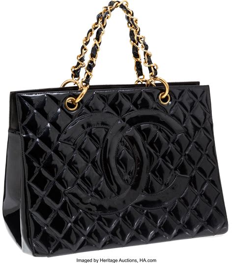 patent chanel bag|chanel patent leather tote bag.